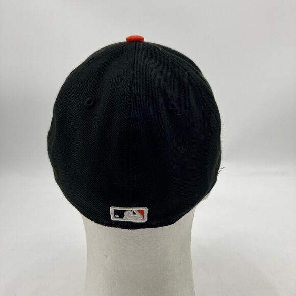 New Era San Francisco Giants Hat Mens 7 1/8 Fitted Black 59Fifty Baseball Cap - Picture 5 of 12